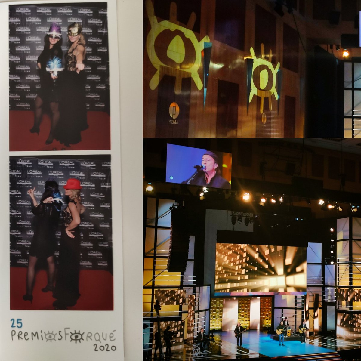 bar_mateos's tweet photo. Mucho cine, mucha magia #25Forque Grandes Los Secretos @PremioForque https://t.co/s5zw7nuIvq