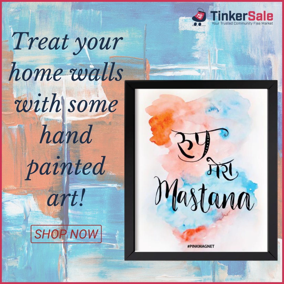 TinkerSale's tweet photo. Treat your home walls with some hand-painted art! Shop for these beautiful artworks only at Tinkersale. 

Shop at 👉 https://t.co/smkN76gbDI
.
.
#tinkersale #wallframes #handpainted #artframe #artwall #artdecor #wallframedesign #handpaintedart #onlineshopping https://t.co/TJsmf3u7te