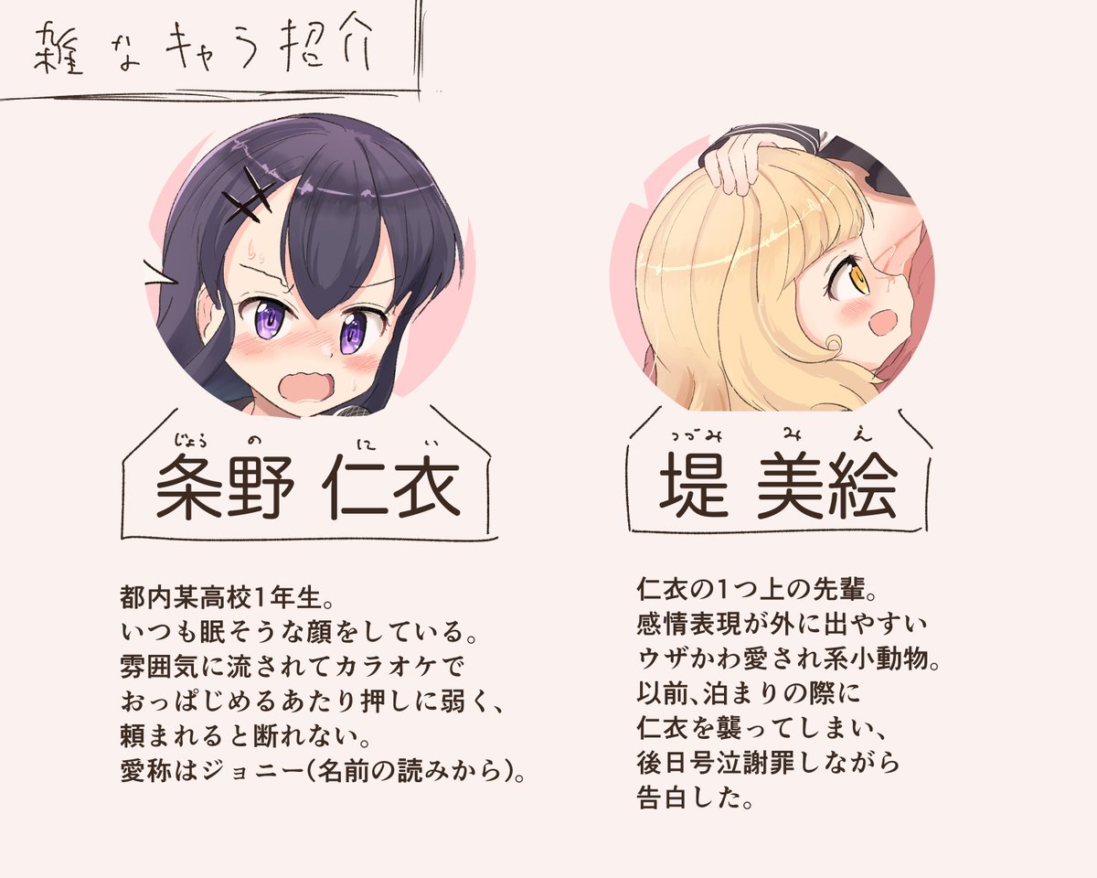 せっかくデザインしたし、おまけの設定 