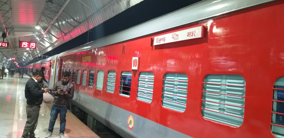 drm_tsk's tweet photo. The rake of 15960 Kamrup Express has been upgraded to LHB coaches wef 12.01.2020. https://t.co/sxGfSrtM45