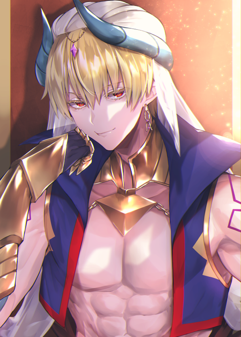 ギルガメッシュ王に
みつめられたい。
 #バビロニア #FGO 