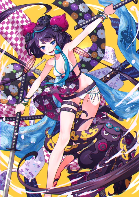 #1月になったので自己紹介 
今年はたくさん絵と漫画を描く年にします? 