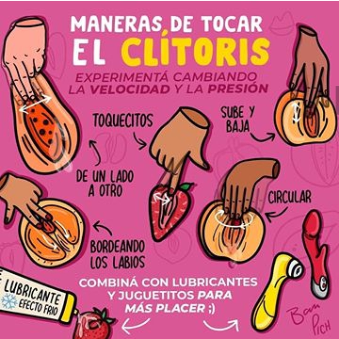Claudia_Gdl's tweet photo. Les comparto esta información por si no saben las formas de tocar un clítoris. https://t.co/9cfaTf7KCl