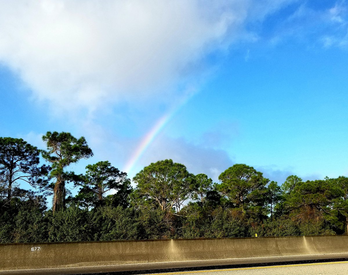 ritacolleen's tweet photo. On way to Tallahassee - saw two separate, beautiful rainbows. A good omen? #PowerPositiveThinking #OpeningOf2020LegislativeSession https://t.co/Cf3S5htgcV