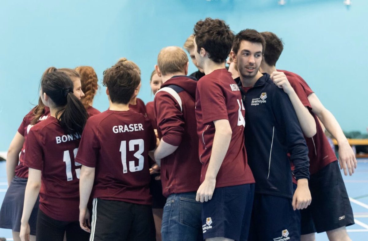 StrathUniKorf's tweet photo. Looking for a new fun, social sport to join this Semester?

Give Korfball a try at our FREE Refreshers Taster Event! Thursday 16th Jan, 5-7pm @strathclydesport 

Big thanks to @StrathSportSU and Strathclyde Alumni Community for allowing to run this event!

See you soon! https://t.co/tqWqzehaga