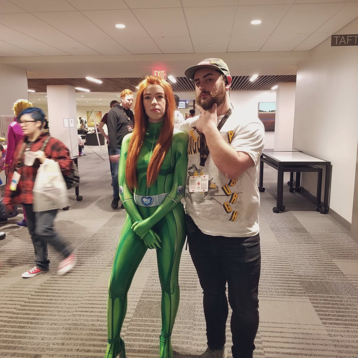 Ohayocon day 2 was a success, I also finally saw <a href="/_musgrove/">Michael Musgrove</a> while I was posing for a picture and I yelled “Ryan!!!” And went back to posing 😅💖💖