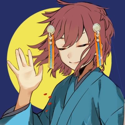 Lutina Emperor On The World Auf Twitter 赤茶髪 髪飾り 縹色着物 月背景で大体ツクヨミになる件 他にもツクヨミが作れそうなメーカーがあったら教えてください Lアイコン