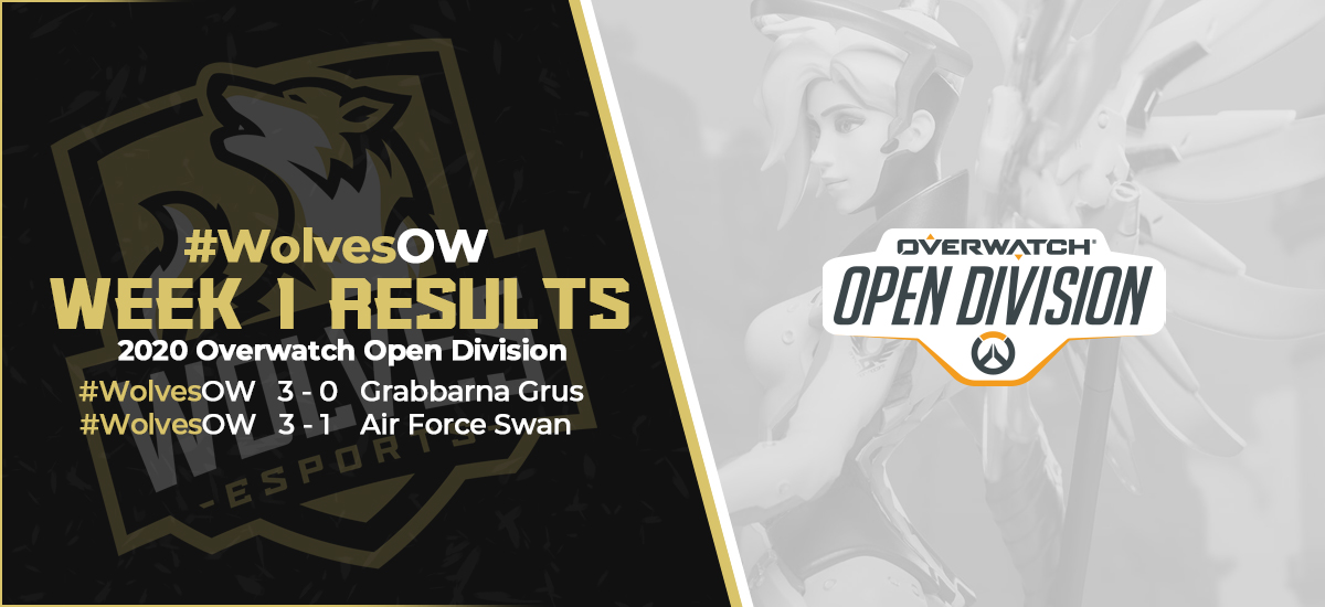 wolves_esports's tweet photo. Week 1 of the #Overwatch Open Division is done and #WolvesOW has gone 2-0 after the first two matches,ggwp.

Looking forward to next week!

#KeepHowling https://t.co/eJC2jVkifG