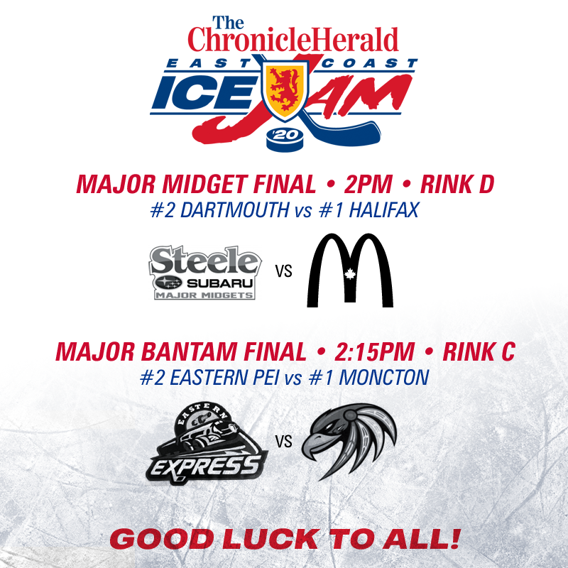 EastCoastIceJam's tweet photo. The teams participating in the 2020 @EastCoastIceJam Finals are set.  Good luck to all! https://t.co/n80mkjj9D6