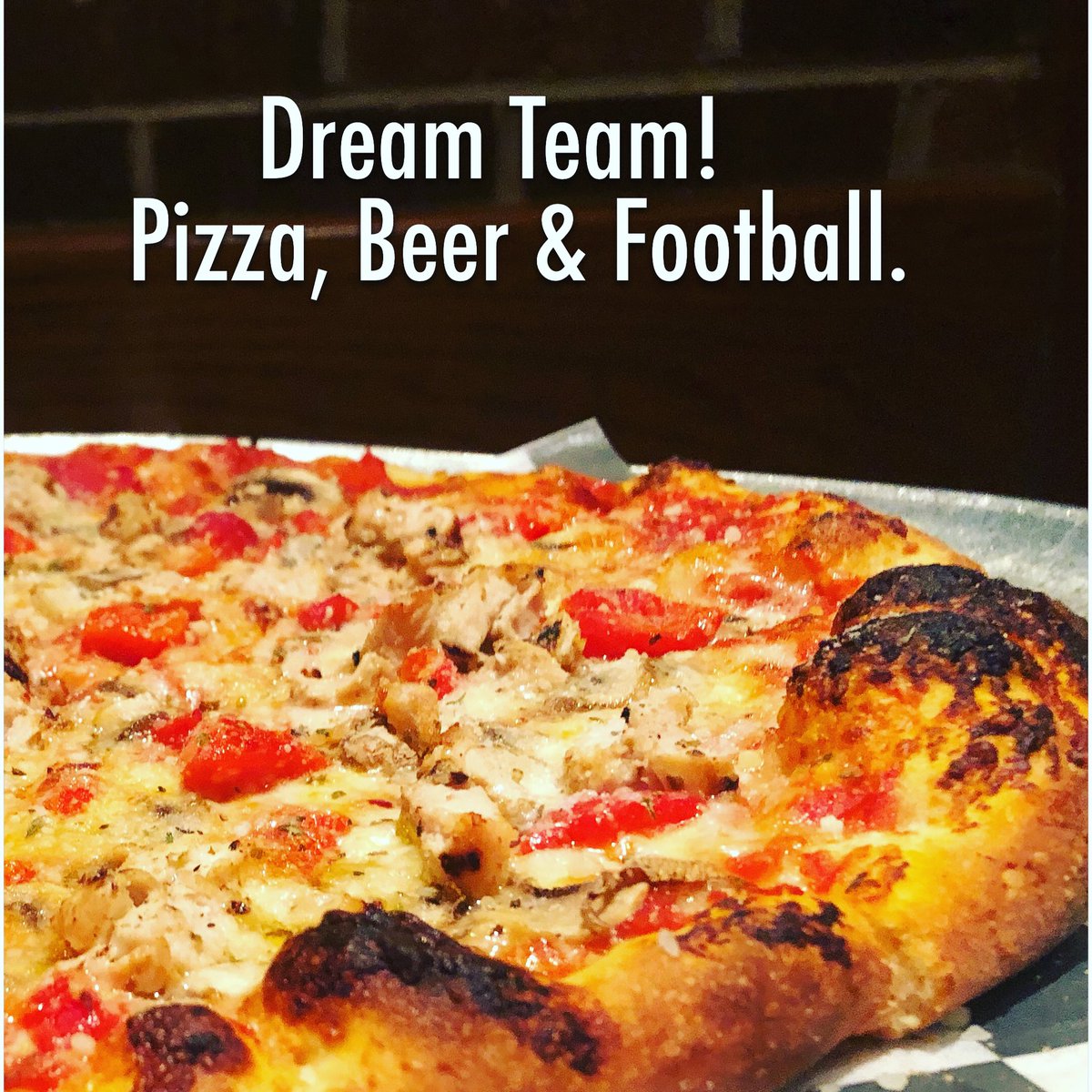 Sunday Funday!!!
Its playoffs today! 🏈🍕🍺Who will win? Come watch the games with us today and find out! Happy hour starts @ 12pm - 7pm.
$4 Drinks & $5 small plates. Patio Open.
We love to see you!
.
.
#fooddelivery #pasta 
#districtdining #yummy #yum #football #buzzfeedtasty