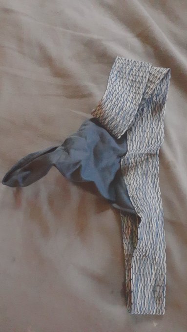 I'm selling these panties. These are the panties I made my brother jack of with. Then they got stuffed