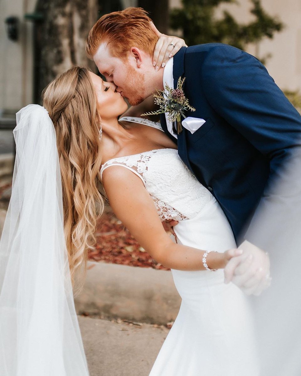 MikaellaBridal's tweet photo. It's "Kiss-A-Ginger" day!💋Tag a red-head and show them some love 💕 R E A L B R I D E Brittney #Style2195
.
.
👰: @britt_lennartsson
📷: @ashlyncathey.photo
.
.
https://t.co/rS05kLZQAW
.
.
#mikaella #mikaellabridal #kissaginerday #brides #bridalshower #weddinginspo https://t.co/RUcCfRYQyT