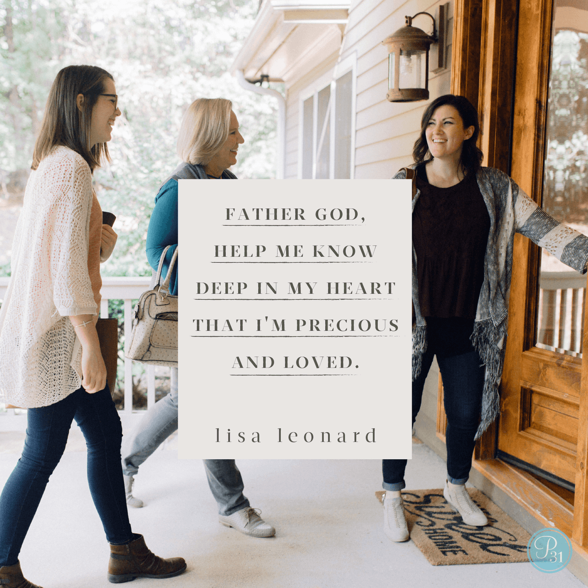 circle31org's tweet photo. So often the world beats us up and tells us we are not good enough. Why not take a few minutes today and pray this prayer. God loves us more than we can even imagine! 

#P31OBS https://t.co/Gz5uLAgch9