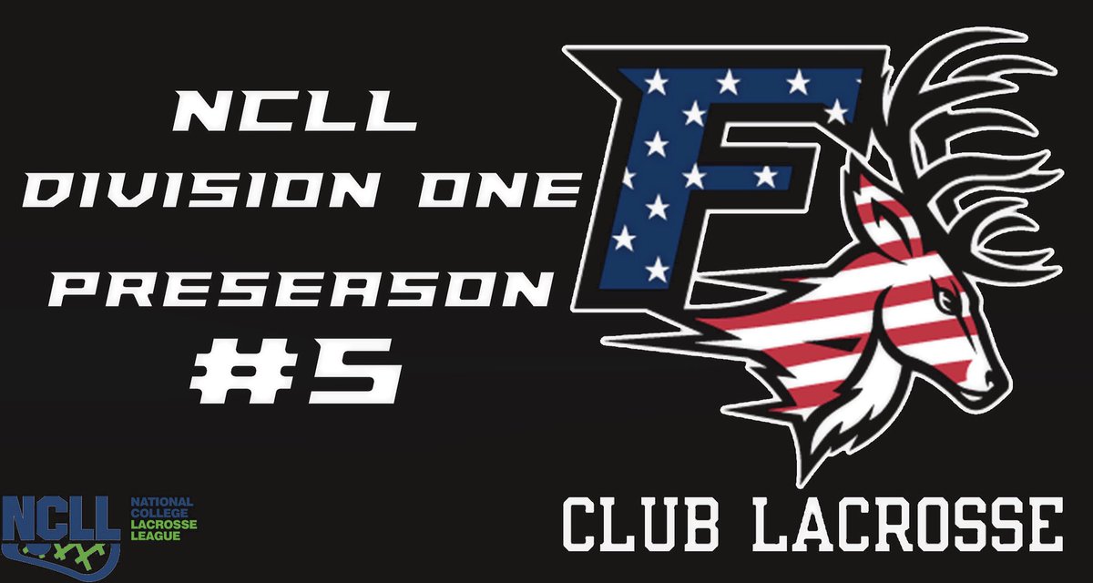Your stags crack the preseason #5 ranking after securing their first playoff birth last year. Looking to build off of last year. #huntingszn <a href="/NCLLax/">NCLL</a>