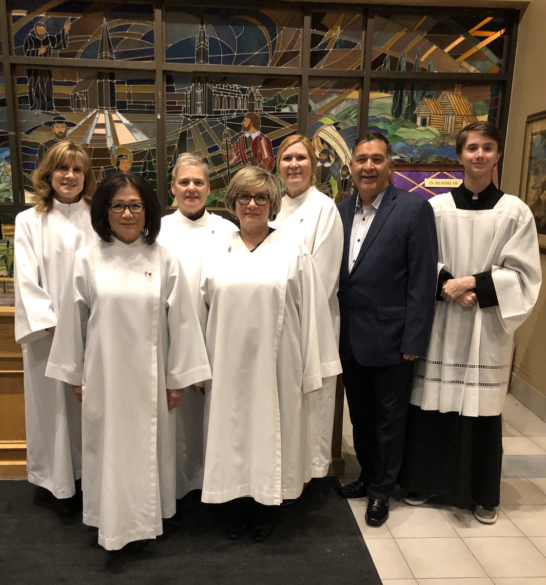 StDavidsMaple's tweet photo. Saturday January 11, 2019
Parish Life.
As each one has received a gift, use it to serve one another as good stewards of God's varied grace." - 1 Peter 4:10
#stdavidsparishmaple #stdavidsparishmaplevolunteers @StDavidsParish1 https://t.co/1Vl4OlzgmU