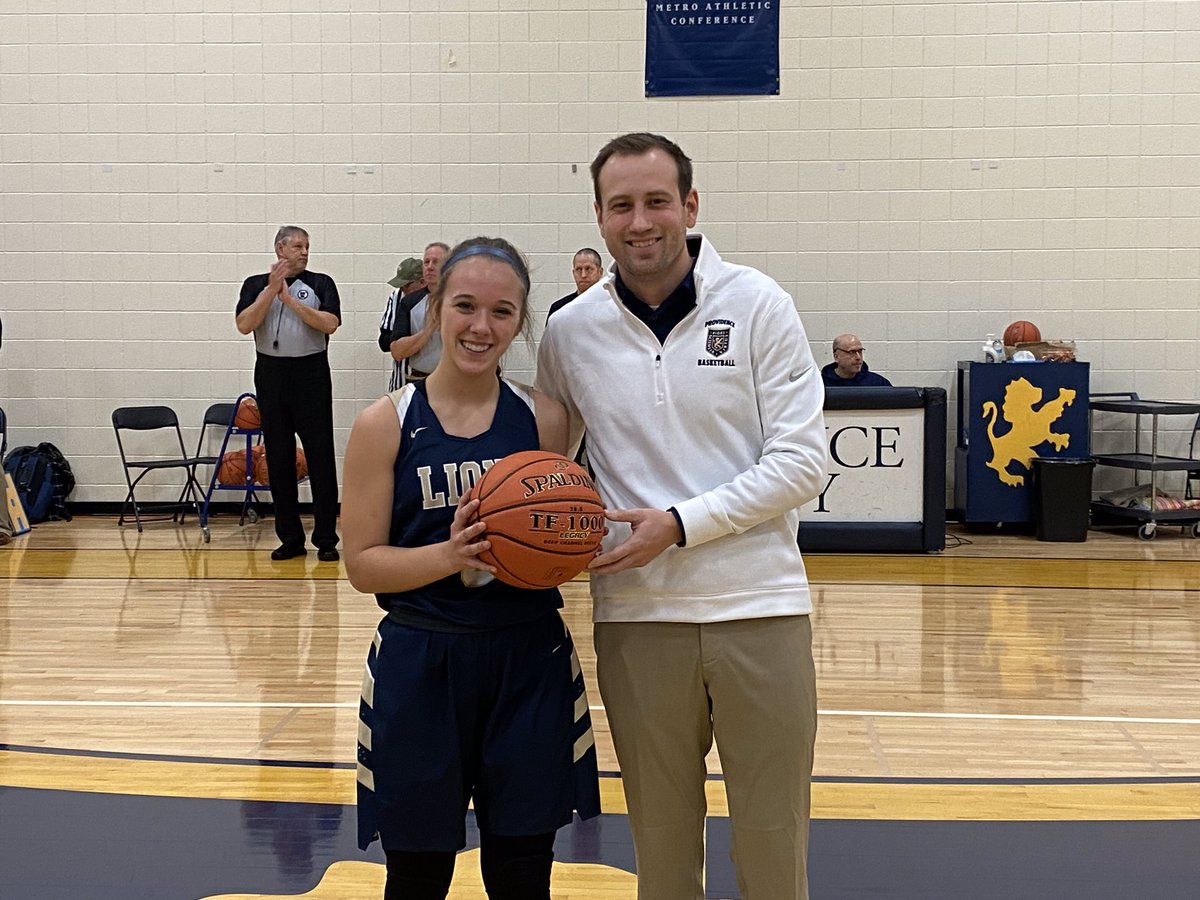 PA_GirlsHoops's tweet photo. Yesterday we got to honor Senior Hailey Hohenecker for breaking the school record for steals in a career. Congratulations on your accomplishment Hailey! https://t.co/S6AhqaxUIr