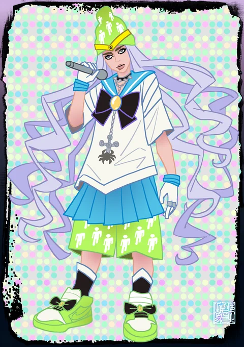 もしも…
 #ビリー・アイリッシュ が #セーラー戦士 だったら…
#BillieEilish #SailorMoon
?#シロクロ #badguy 