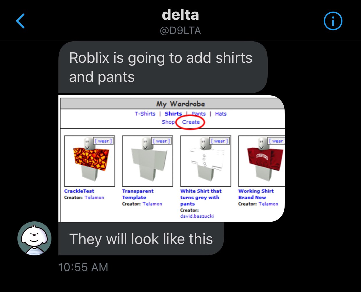 News roblox on X: Roblox adding Shirtd and Pants. They   / X