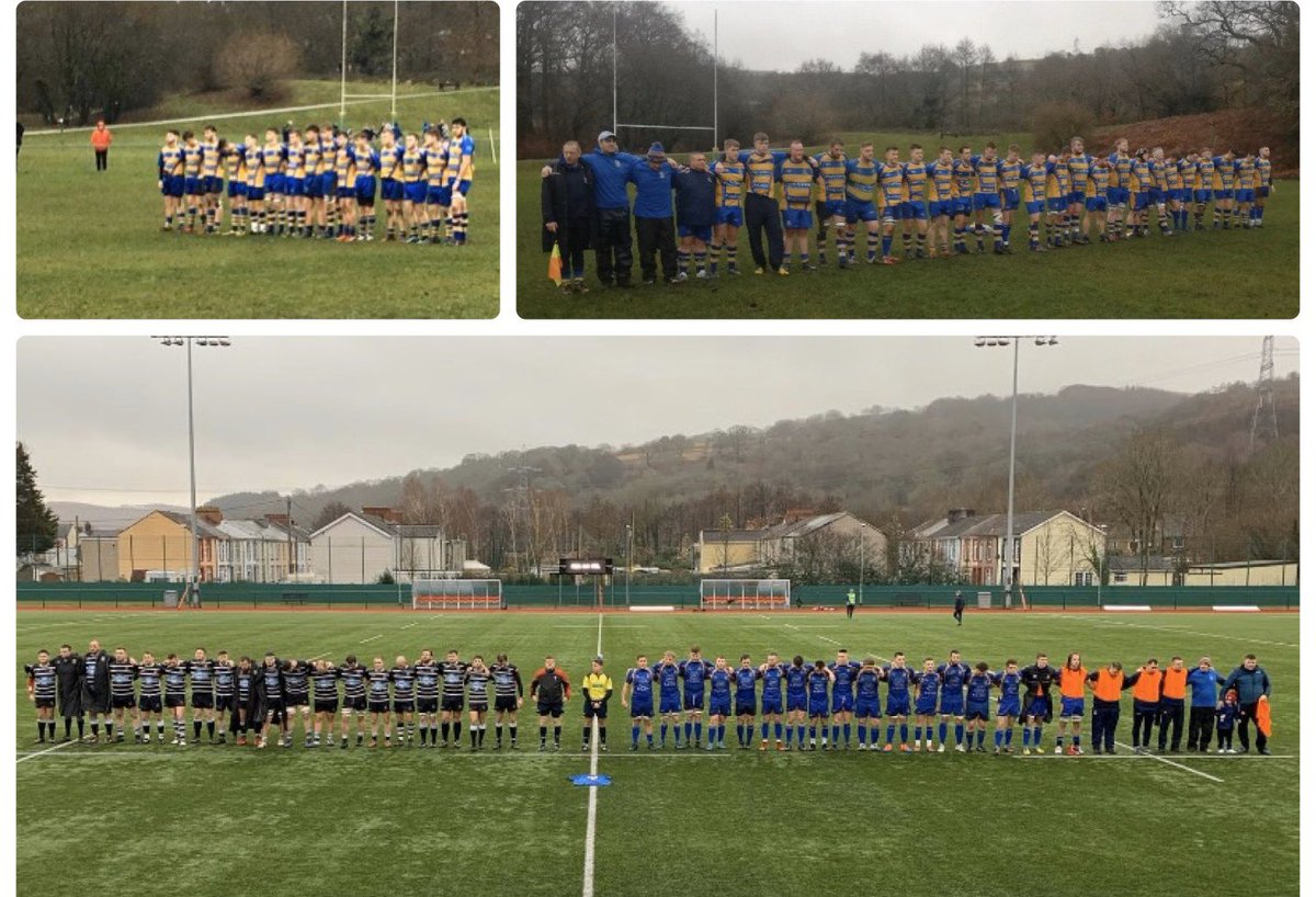 A poignant day yesterday with results taking a backseat as the club came together to remember Rob Moore who sadly passed away recently.

With three home games a minutes silence was impeccably observed - thanks to our opponents @FelinfoelRFC <a href="/BRECONRFC/">BRECON RFC</a> <a href="/caerphillyrugby/">Caerphilly Rugby Football Club</a>