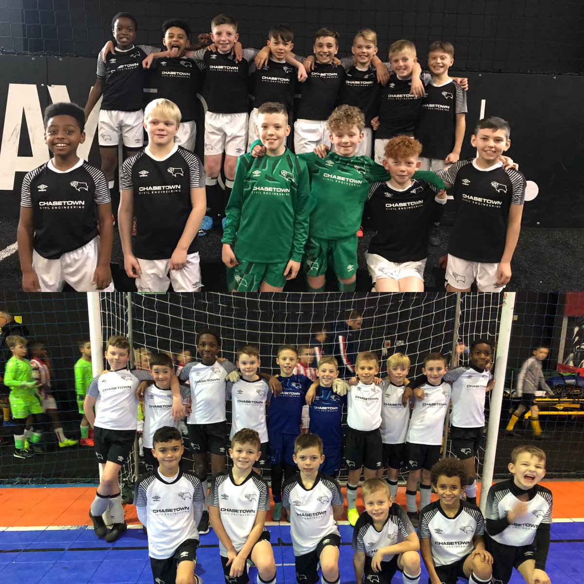 DCFCAcademy's tweet photo. A wonderful weekend ⁦@dcfcacademy⁩ U9&amp;U10 futsal teams who have both qualified for ⁦@premierleague⁩ finals after regionals. Behaviour on and off the pitch has been exemplary all weekend and the boys and staff have been outstanding ambassadors for the club 👏👏👏⚽️🐏 https://t.co/SQz4gNBG3D