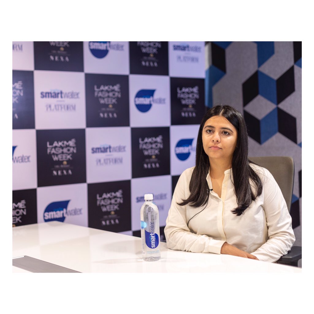 @BhavikaMorparia , Founder - Elevate Communications spoke about how PR is responsible to drive business for their brand at the smartwater incubation session. 

#smartwaterAtLFW #MadeDifferently #5DaysOfFashion #LFWSR20 #LakmeFashionWeek