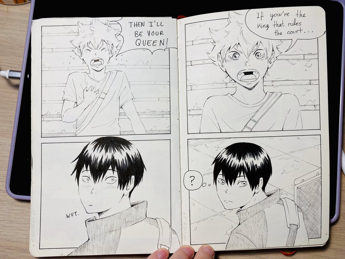 Haha 2016 me used to be funny. (Read from right to left) 