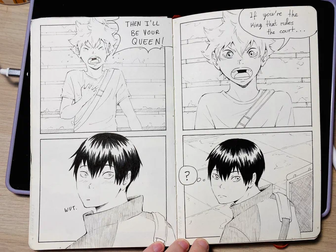 Haha 2016 me used to be funny. (Read from right to left) 