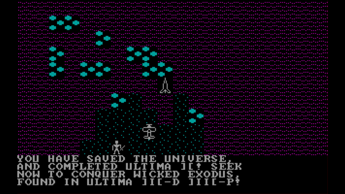 frededison's tweet photo. Hell yes! I did it! #Ultima2 @RichardGarriott https://t.co/DkP8NFNfds