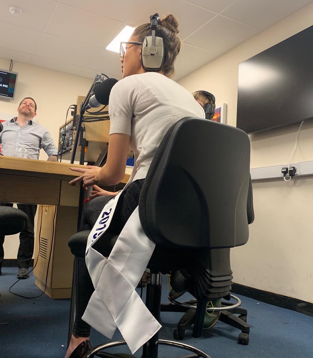 poppyevans99's tweet photo. Thankyou @radioharrow for a lovely evening last week! 

Had a chance to talk about all things #missgreatbritain 🇬🇧🎉

#missmiddlesex https://t.co/d5SdhzqvXy