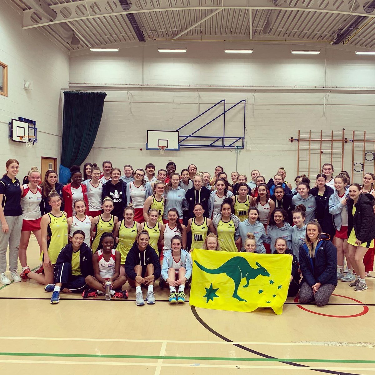 kcnc1949's tweet photo. A huge thanks to @wanderers.australia for some brilliant matches - always a pleasure to host you guys.
Wishing you a safe onward journey to Paris and then home down under. #netballfamily #netballworld https://t.co/au5Mvy37lG