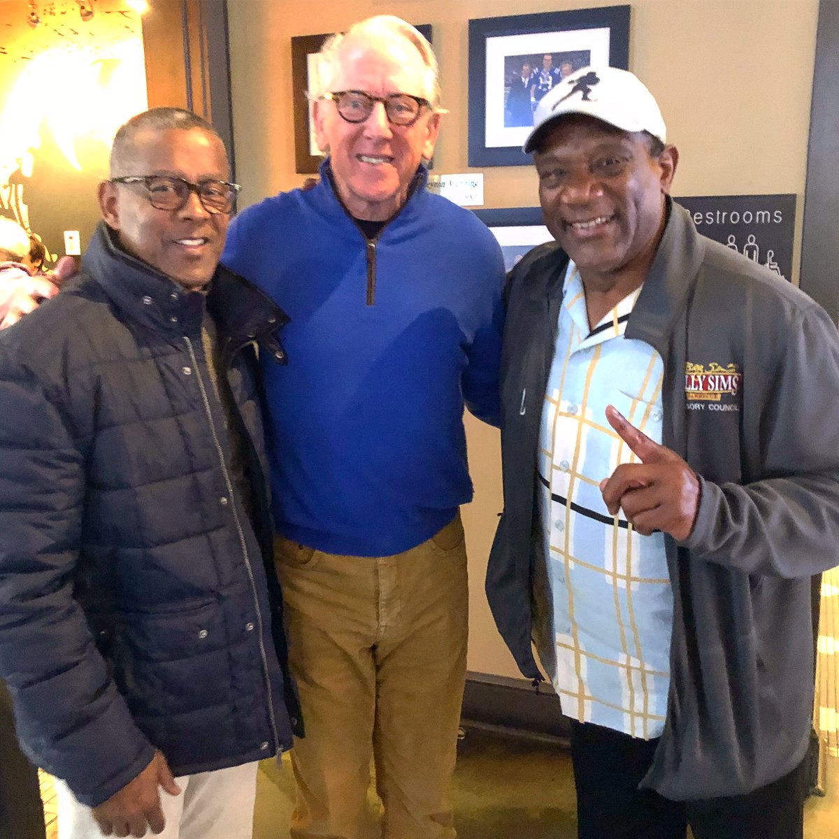 RealBillySims's tweet image. Day 2 in #Nola with #ArchieManning and @Tony_Dorsett .  #CFBplayoff #BillySims #Heisman #NationalChampionship #TeamVsTeam #FanCentral