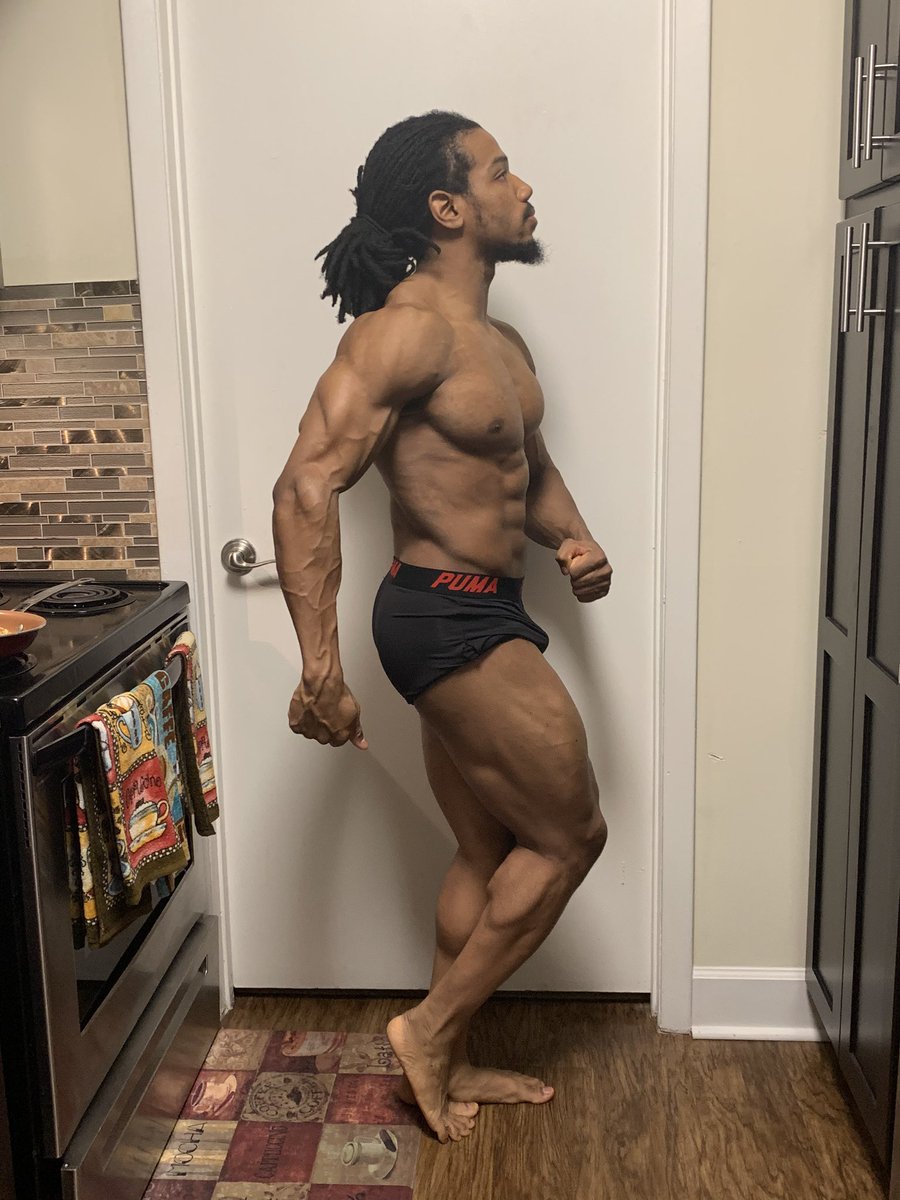 Crocklord's tweet photo. Physique update.. getting leaner/ fuller. Can’t wait to step on stage! https://t.co/v7SqgK8XQD