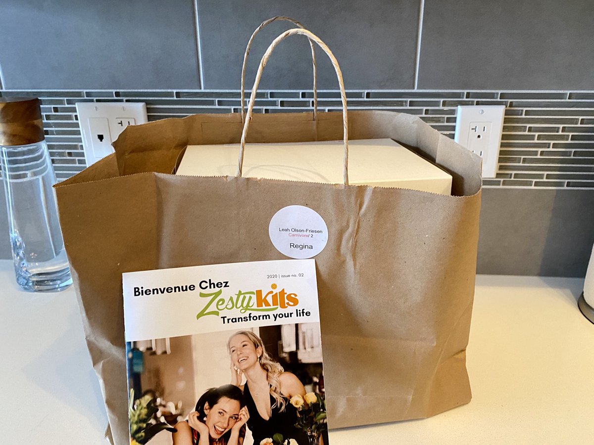 olsonleah's tweet photo. Have been hearing great things about the simplicity, nutritional value &amp; diversity of meal plans.  Received our 1st meal kit from @ZestyKits this am &amp; meals look yummy!⁩ #foodie #chefwannabe https://t.co/0GtiCtfWKk