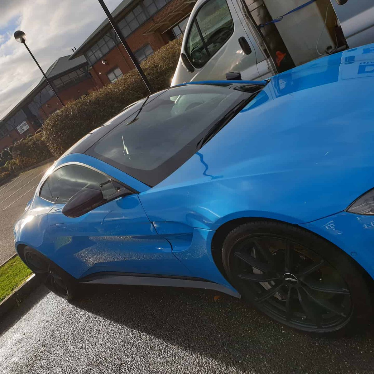 DialaWashUK's tweet photo. #dialawash #carwash #mobilecarvaleting #isleofwight #fullvalet #happycustomer #AstonMartin https://t.co/iUrFR7gMAU