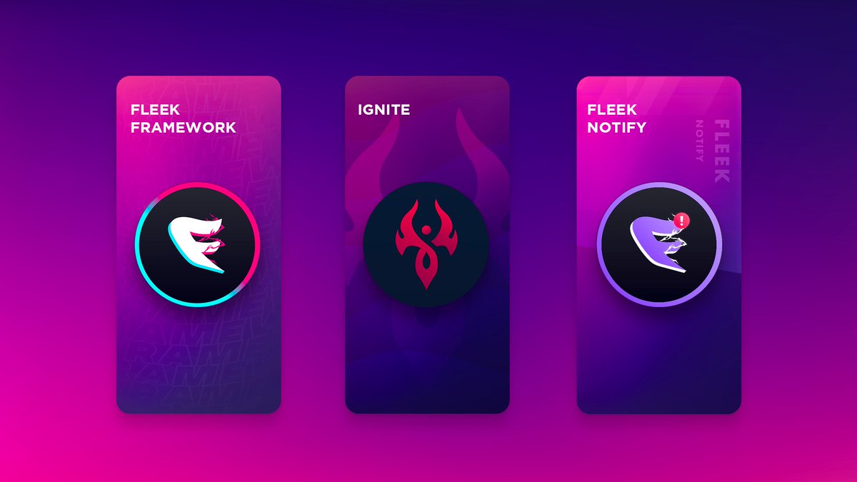 FleekFramework's tweet image. 🔥GIVEAWAY 🔥

Prizes:
1 x Fleek Framework Renewal Key
1 x Ignite Beta Copy
1 x Fleek Notify (1 Month for free)

How to enter:
LIKE, RETWEET &amp;amp; FOLLOW
@FleekFramework
@lgnite
@FleekNotify

GOOD LUCK - ENDS IN 24 HOURS! 🥳