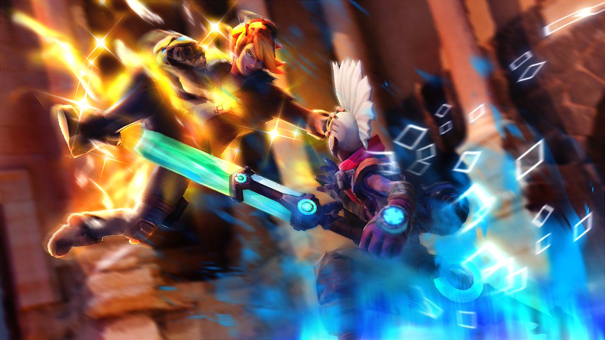 Monckay On Twitter League Of Legends Wallpaper Ezreal Vs Ekko