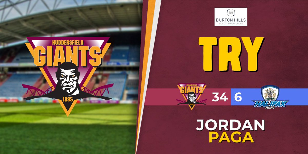 FeeFiFoFumRL's tweet photo. Bloody hell, what a try from Paga! 

#JerryTestimonial #GwarnJerry #RLHudHal https://t.co/iOpcwz4KRa