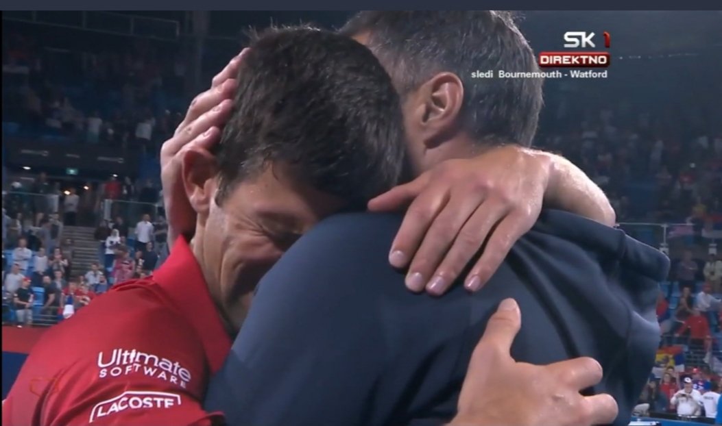 SerbianFooty's tweet photo. One of the greatest players of all time. One of the richest athletes in the world. A man who has accomplished everything that you can accomplish and still he reacts like this to representing his country and people. 

 A true hero and example for all ❤🇷🇸 https://t.co/r5RG79xMBZ