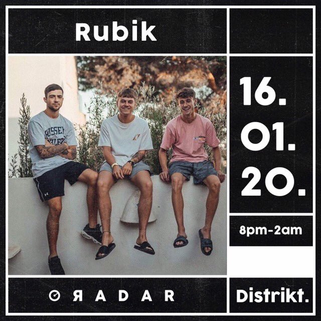 this Thursday we head back to Distrikt headlining for the Radar crew, playing 12:30am - close where we will be testing out loads of our new material!💃🏼