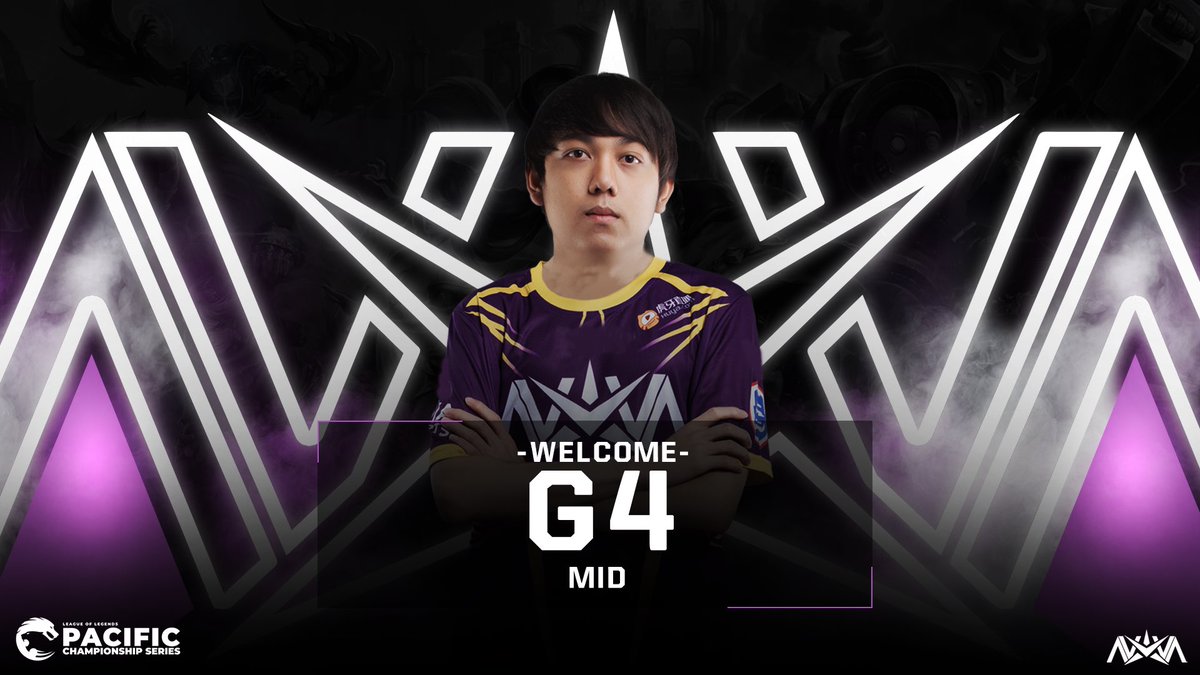 NovaEsportsTeam's tweet photo. We’re warmly welcoming our @lolesports #PCS Midlaner G4!
#LeagueOfLegends #Midlaner #WelcometoNova #NOVASTRONG https://t.co/7hYk5p7yMv