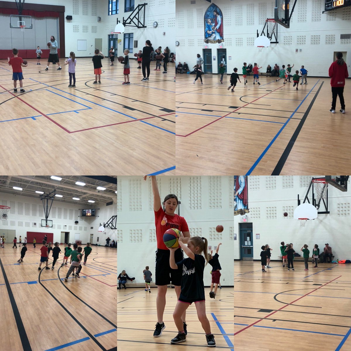 Another sold out Miniball program started this morning. Coaches Mike and Siobhan leading the way!