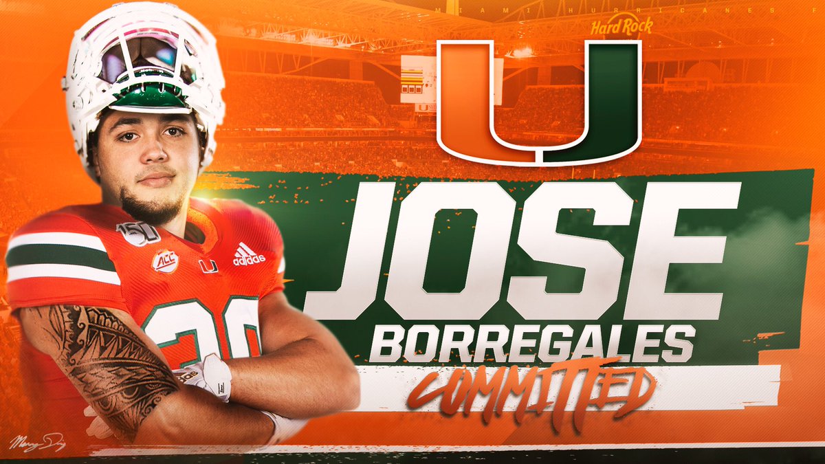Blessed to be given this opportunity🙏 no matter the hate I’m ready to work🟢🟠 #CaneGang🙌🏽