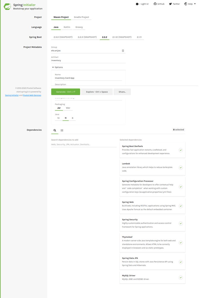 bluespy89's tweet photo. Menggunakan tema AdminLTE pada project Spring Boot + Thymeleaf https://t.co/BSo8NKn4fM https://t.co/Zbyq5TVQhO