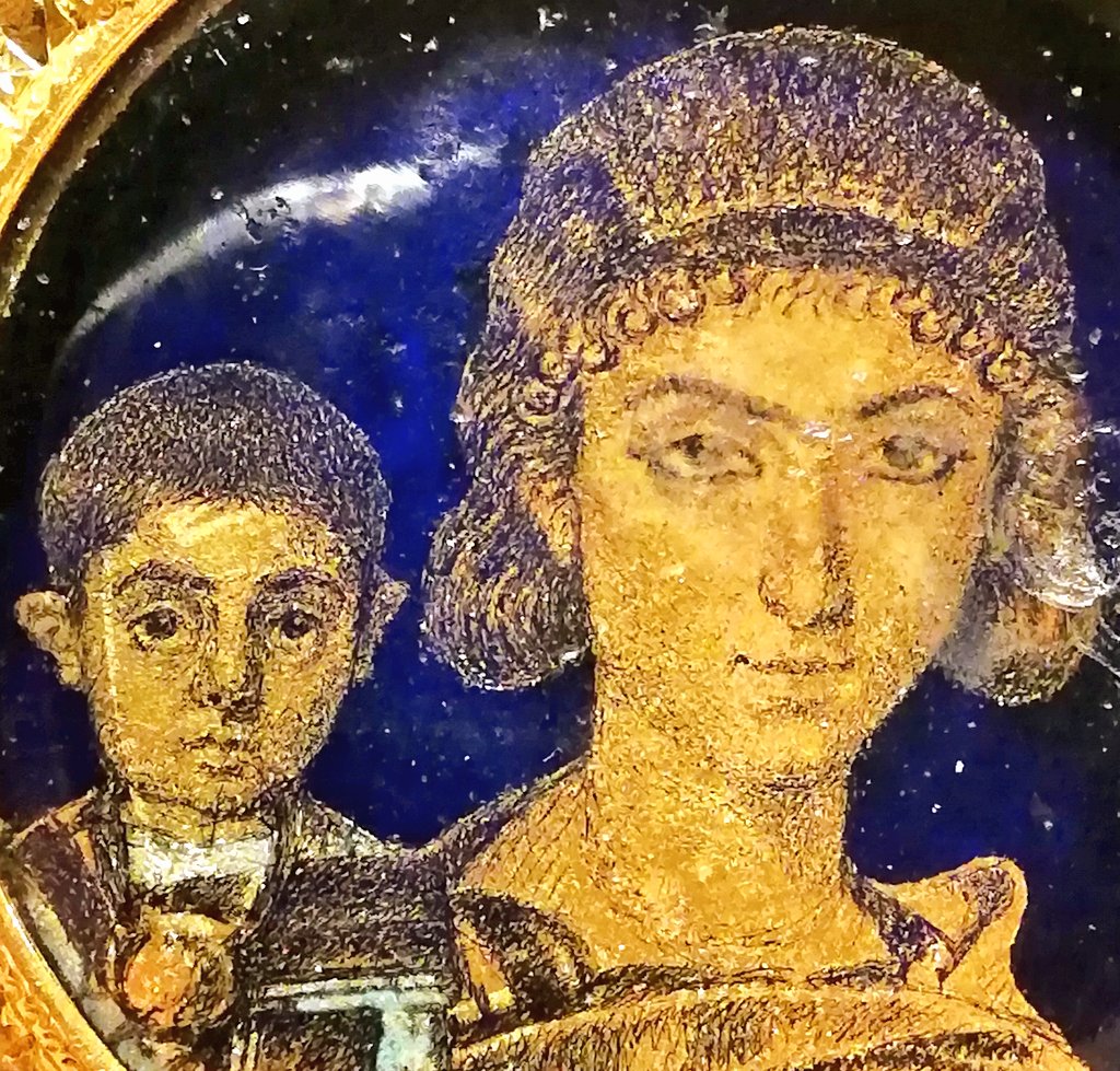 rubsmontoya's tweet photo. Unique early 4th century AD #Roman gold glass medallion with a mother and child. Said to be found at Hadrian's Villa, #Tivoli. Probably made in #Alexandria, #Egypt. Now exhibited at the @metmuseum in NYC #archaeology #Rome #history #museum #Classics https://t.co/lDCcfMk6mO