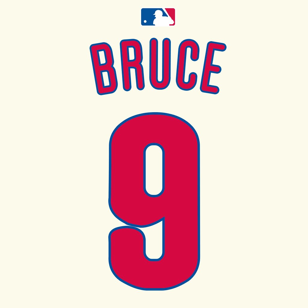 phillies jersey numbers