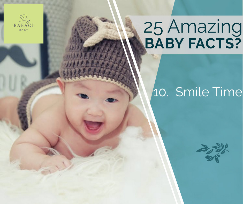 📌 Babies are capable of their first smile only when they are a month old. You can try to engage him with funny voices and faces to see if they are ready. If you are unsure about the smile, then you can repeat the gag if required. #BabyFacts #BabaciBaby