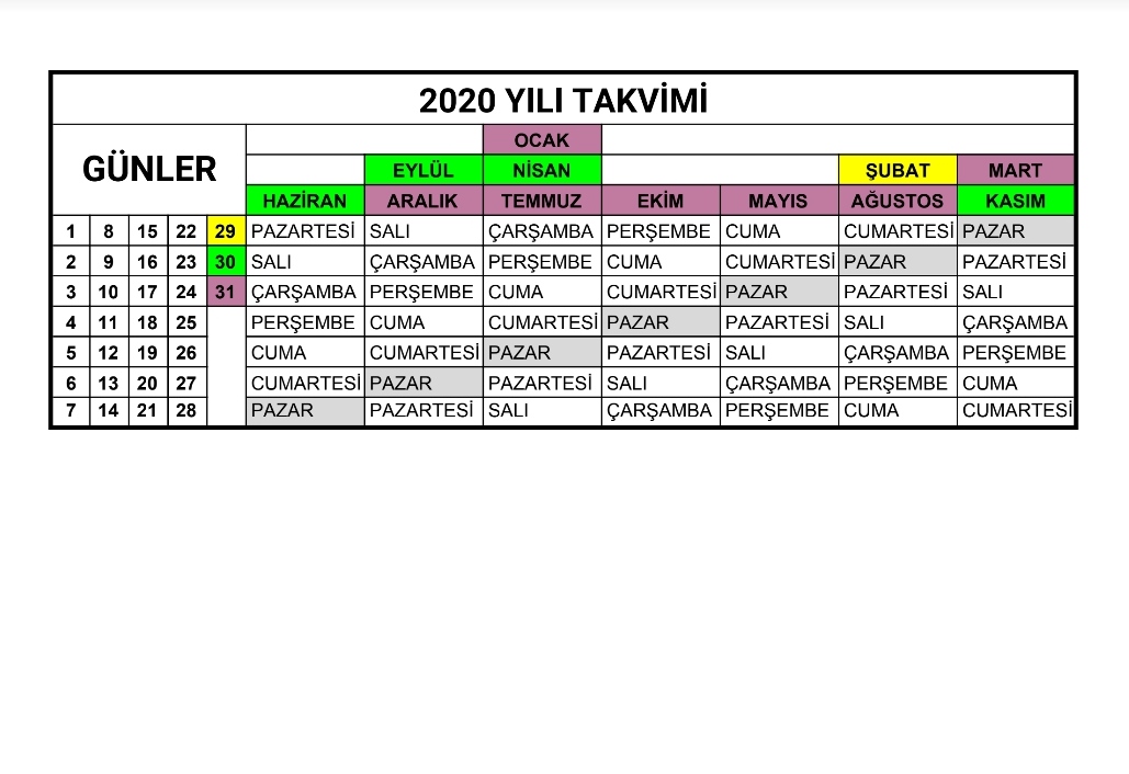 feritgun's tweet photo. #2020takvim Bu da bizden olsun... https://t.co/H8ciX6xonP
