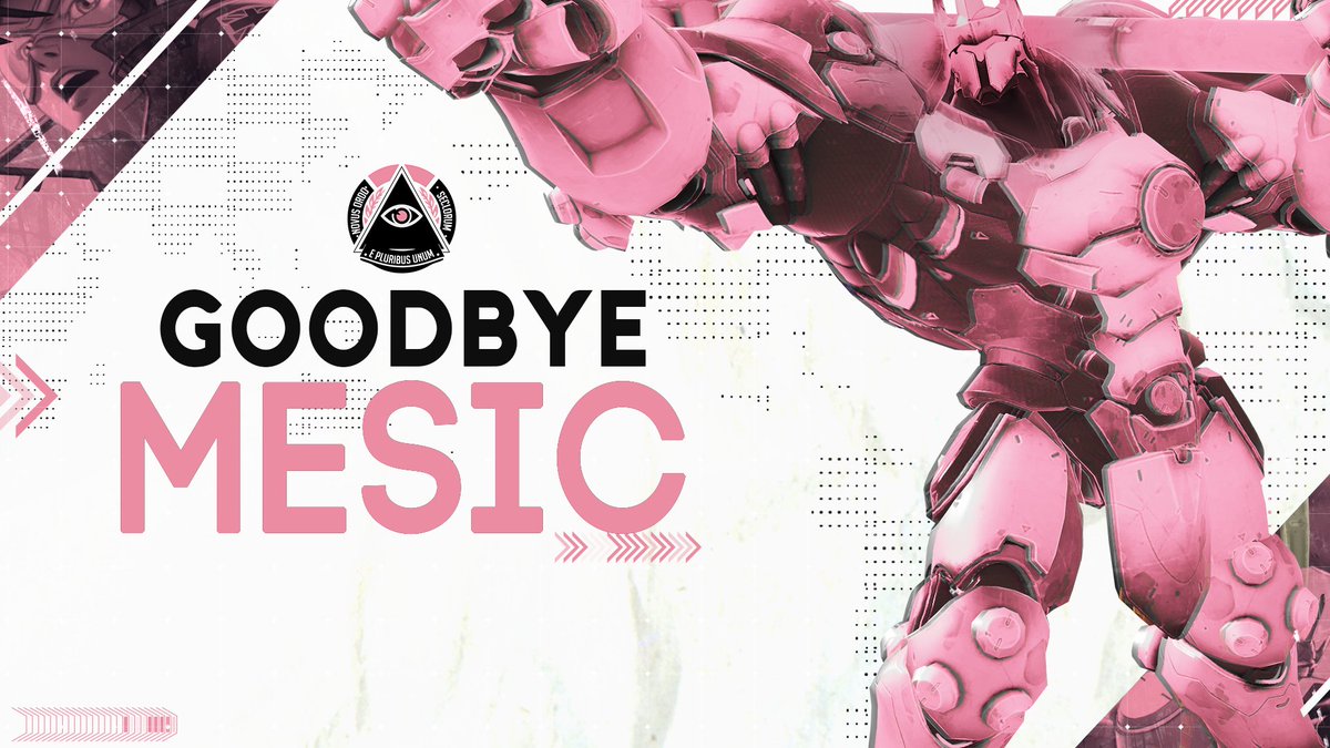 .@MesicOW  was truly a constant in our team, constant improvement, enjoyment and reliability. Sadly we part ways now but we expect nothing but the very best from this criminally underrated player!

#NewWorldOrder