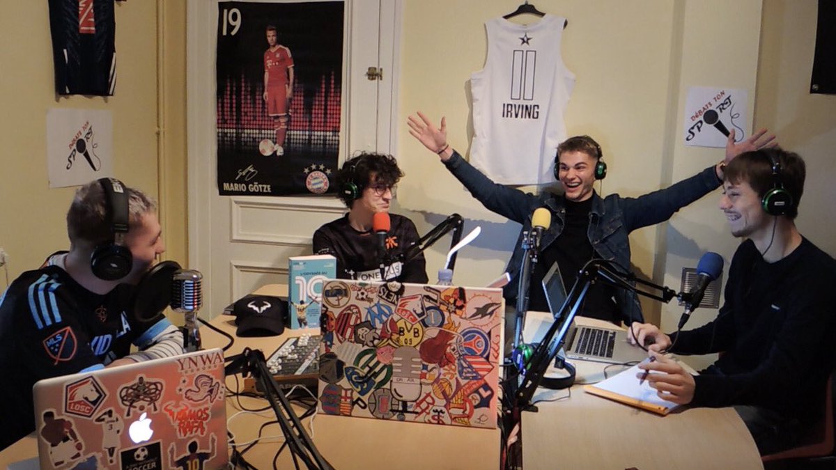 DebatsTonSport's tweet photo. Pourquoi Noah est si heureux ? 
Réponse dans notre toute nouvelle émission d’ores et déjà disponible sur YouTube.
Comme à notre habitude nous traitons de l’actualité dans le coup d’envoi et nous discutons autour de la fin de la génération dorée des sportifs dans l’Oklahoma. https://t.co/qOBbZ0OjAI