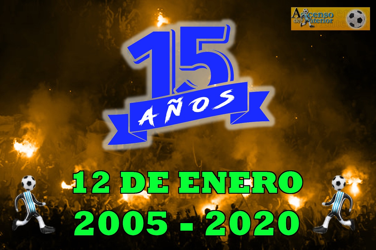 Un 12 de Enero de 2005, Ascenso del Interior publicaba su primera nota. Hoy, 15 años más tarde brindamos nuestro aniversario con ustedes. ¡Felices 15 Ascenso del Interior!. Por los que estuvieron, por los que están y por los que estarán. 🧡💚💙